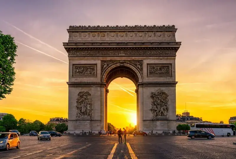 Arco del Triunfo en París
