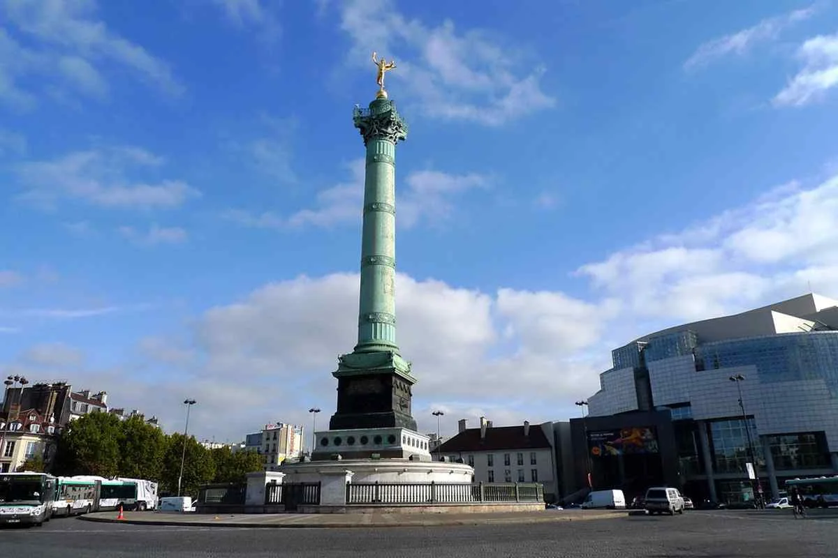 Plaza de la Bastilla en París